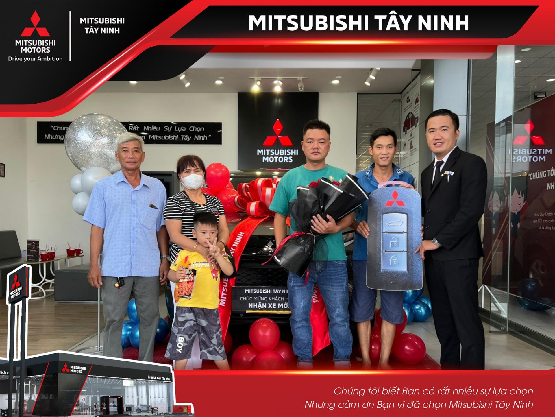 LỄ GIAO XE TẠI MITSUBISHI TÂY NINH (1)