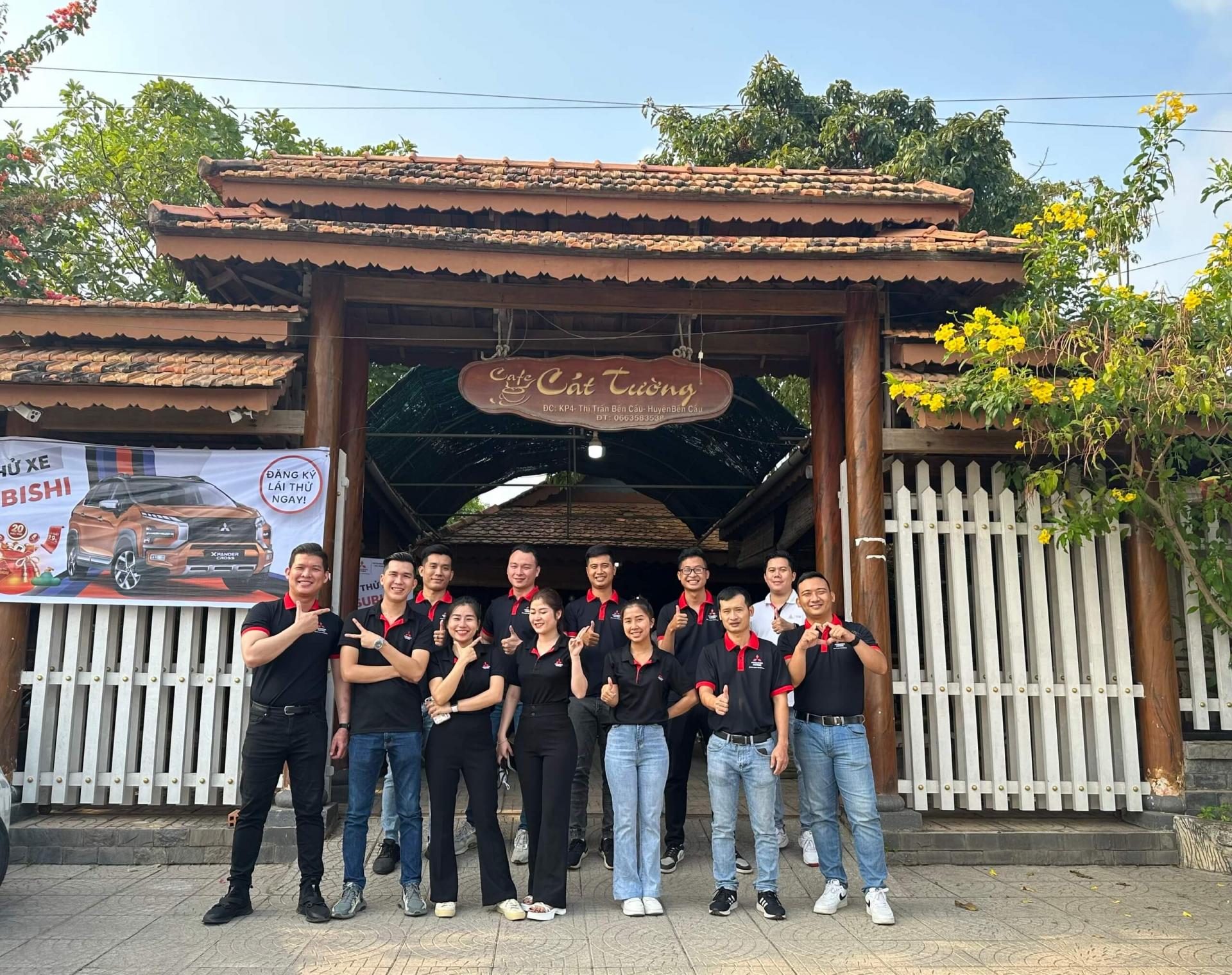 Một số hình ảnh tại sự kiện lái thử xe Mitsubishi tại Cafe Cát Tường: