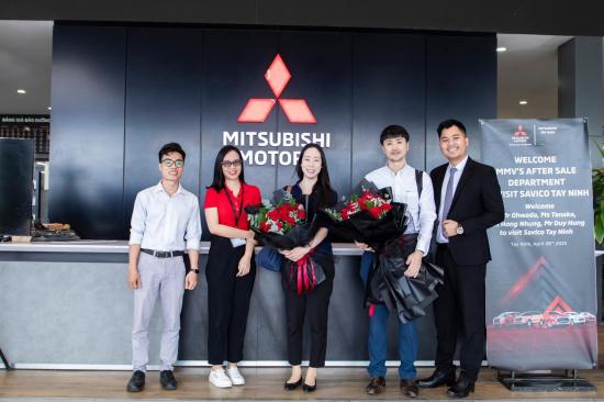 MISUBISHI TÂY NINH VINH DỰ TIẾP ĐÓN ĐOÀN LÃNH ĐẠO BỘ PHẬN SAU BÁN HÀNG MMV ( Mitsubishi Motor Việt Nam ) GHÉ THĂM VÀ LÀM VIỆC CÙNG ĐẠI LÝ