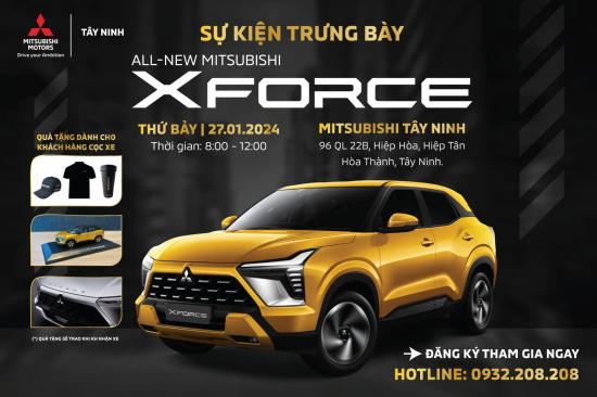 SỰ KIỆN TRƯNG BÀY ALL NEW MITSUBISHI XFORCE