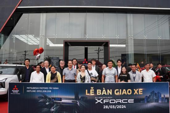 LỄ BÀN GIAO All-New MITSUBISHI XFORCE TẠI MITSUBISHI TÂY NINH