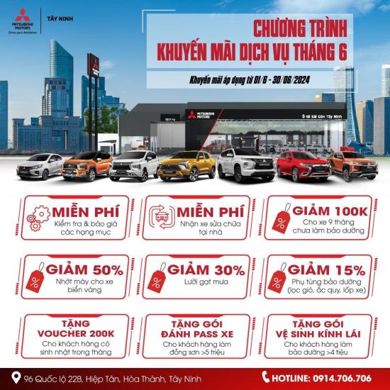 CHƯƠNG TRÌNH KHUYẾN MÃI DỊCH VỤ THÁNG 6