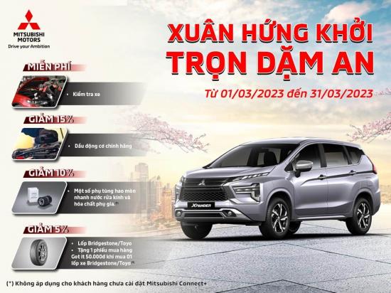 MITSUBISHI MOTORS VIỆT NAM TRIỂN KHAI CHIẾN DỊCH CHĂM SÓC KHÁCH HÀNG DỊCH VỤ THÁNG 03/2023