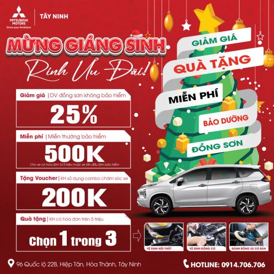 MỪNG GIÁNG SINH, RINH NGÀN ƯU ĐÃI CHO XẾ CƯNG CỦA BẠN