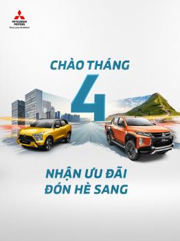 CHƯƠNG TRÌNH ƯU ĐÃI MUA XE THÁNG 04/2024