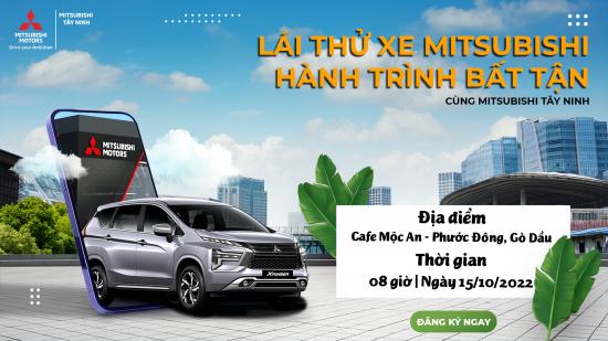 LÁI THỬ XE MITSUBISHI - HÀNH TRÌNH BẤT TẬN TẠI GÒ DẦU