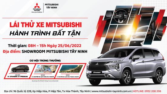 LÁI THỬ XE MITSUBISHI HÀNH TRÌNH BẤT TẬN