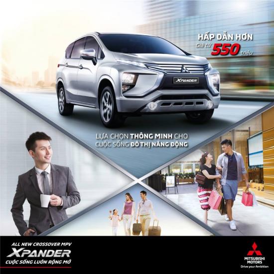 Xpander - Sự lựa chọn thông minh cho cuộc sống đô thị