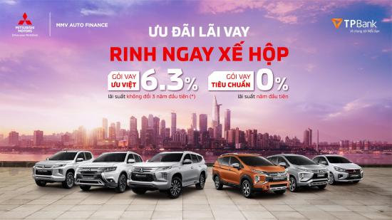 ƯU ĐÃI LÃI VAY - RINH NGAY XẾ HỘP