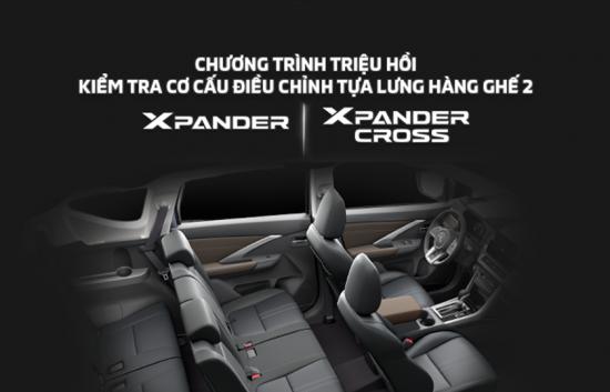 CHƯƠNG TRÌNH TRIỆU HỒI XE MITSUBISHI XPANDER VÀ XPANDER CROSS – KIỂM TRA KHẮC PHỤC CƠ CẤU ĐIỀU CHỈNH TỰA LƯNG HÀNG GHẾ 2