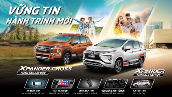GIỚI THIỆU MITSUBISHI XPANDER VÀ XPANDER CROSS PHIÊN BẢN ĐẶC BIỆT (LE)