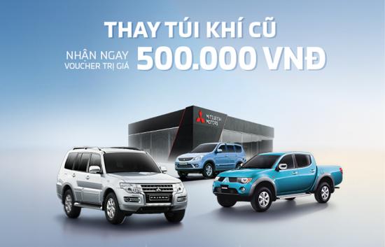 CHƯƠNG TRÌNH TRIỆU HỒI THAY THẾ BƠM TÚI KHÍ MIỄN PHÍ XE MITSUBISHI PAJERO, ZINGER, TRITON – TẶNG VOUCHER 500.000