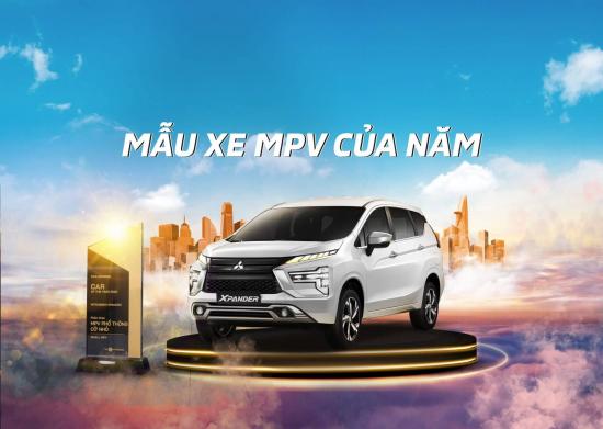 MITSUBISHI XPANDER ĐẠT GIẢI THƯỞNG “MPV CỦA NĂM 2022” TẠI LỄ TRAO GIẢI CAR AWARDS